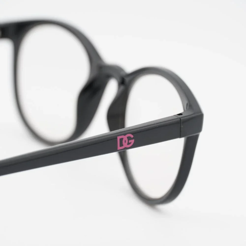 Dolce & Gabbana Kids DX5095 501 Eyeglasses Round Black 46mm Frame